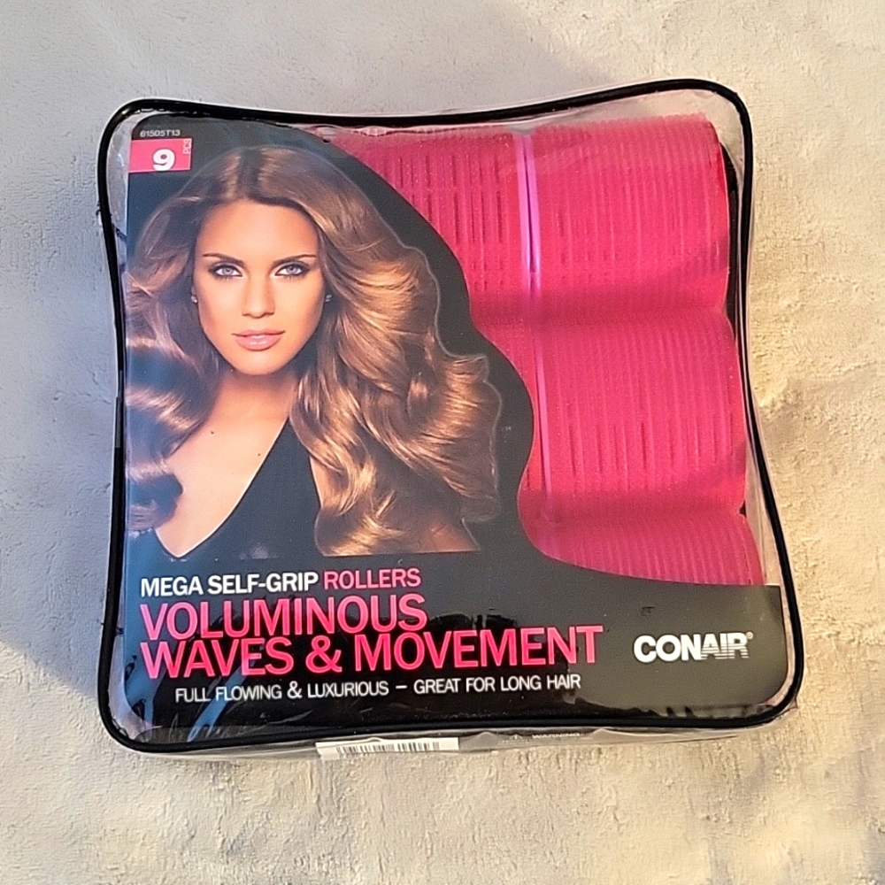 🆕️CONAIR Mega Self-Grip Rollers for Voluminous Waves & Movement 💁🏽‍♀️
